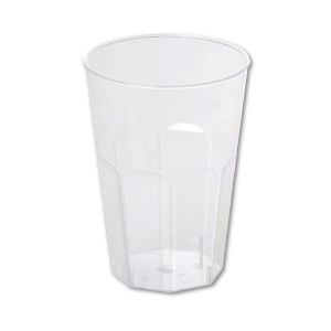 Cocktailbecher aus Kunststoff, transparent 300 ml