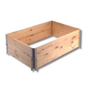Aufsteckrahmen klappbar 800 x 1200 x 200 mm, IPPC, für Vollpalette