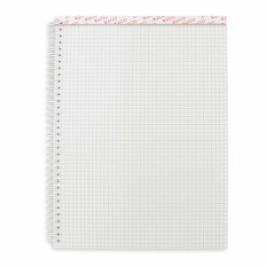 Collegeblock, ELCO, A4 (210 x 297 mm), kariert, ohne Lochung, 80g/m2, weiss, Motiv 'Elco'