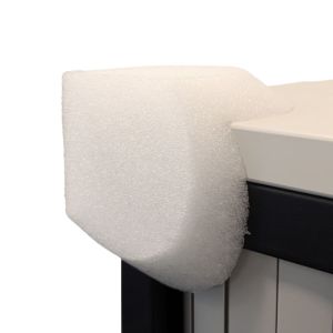Schutzecken aus Schaumstoff, 15 mm stark, &Oslash; 100 mm