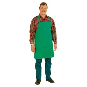 G&auml;rtnersch&uuml;rze JARDINETTE, Baumwolle, Gr&uuml;n, mit Doppeltasche, 85&times;90&nbsp;cm