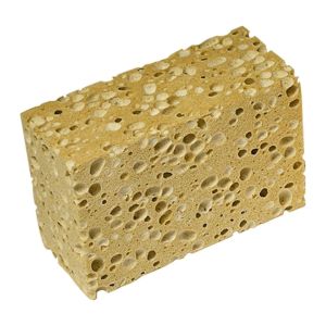 Grobreinigungsschwamm SPONTEX AZELLA 75, gelb, 146 x 96 x 60 mm
