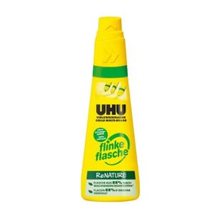 UHU Bastelkleber flinke Flasche ReNATURE, 100 g
