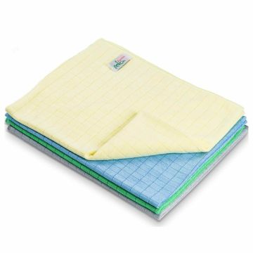 Geschirrtücher aus Mikrofaser, 50 x 65 cm, extrem saugstark & formstabil, assortiert