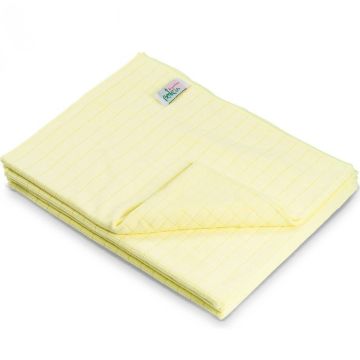 Geschirrtücher aus Mikrofaser, 50 x 65 cm, extrem saugstark & formstabil, gelb