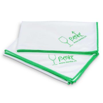 Gläsertücher, 65 × 50 cm, Mikrofaser, grau