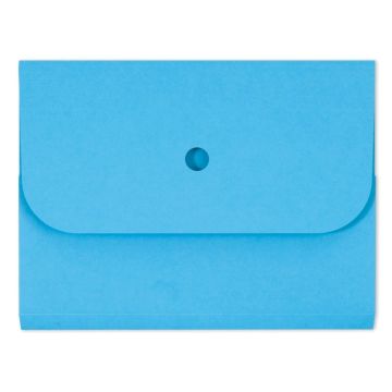 Dokumentenmappe mit Seitenfalte, ELCO Ordo Forte, 320 x 245 mm (für A4-Dokumente), 320g/m2, blau