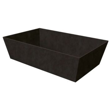 Geschenkkorb Pure Line, 330 x 190 x 110 mm, stabile Ausführung, schwarz