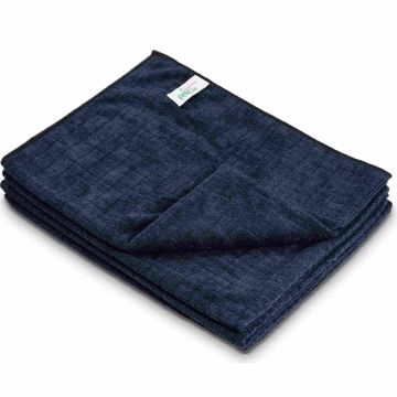 Geschirrtücher aus Mikrofaser, 50 x 65 cm, extrem saugstark & formstabil, schwarz