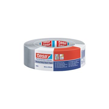 Duct Tape Steinband tesa 4663 48 mm mattsilber