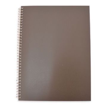 Collegeblock, ELCO, A4 (210 x 297 mm), kariert, 4-fach Lochung, 80g/m2, braun