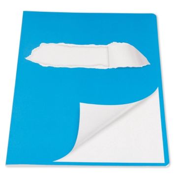 Schulheft, ELCO, A4 (210 x 297 mm), blanko, 90g/m2, blau