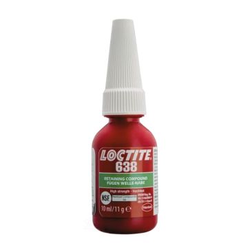 Fügeklebstoff LOCTITE 638, Flasche 10 ml / 11 g