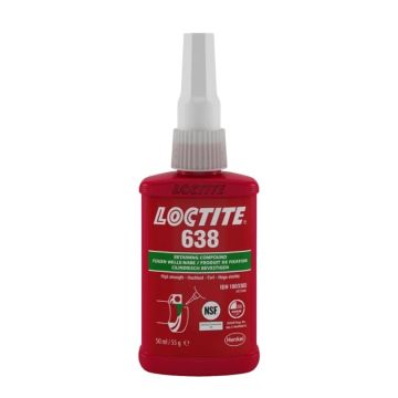 Fügeklebstoff LOCTITE 638, Flasche 50 ml / 55 g