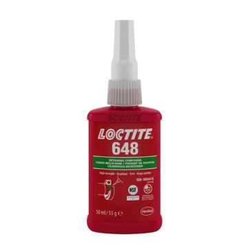 Fügeklebstoff LOCTITE 648, Flasche 50 ml / 55 g