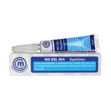 Sekundenkleber Marston-Domsel GLUE Gel 454, Tube 20 g