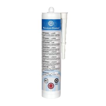 Kleb- & Dichtstoff Marston-Domsel MS POLYMER, weiss, Kartusche 440 g