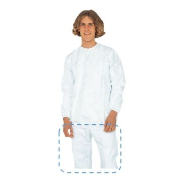 Arbeitshose TYVEK, weiss, mit Gummizug, Grösse XXL