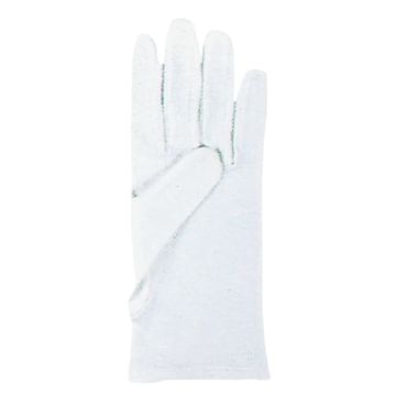 Baumwollhandschuhe RESISTA-TEX, weiss, beidseitig tragbar, Grösse 9